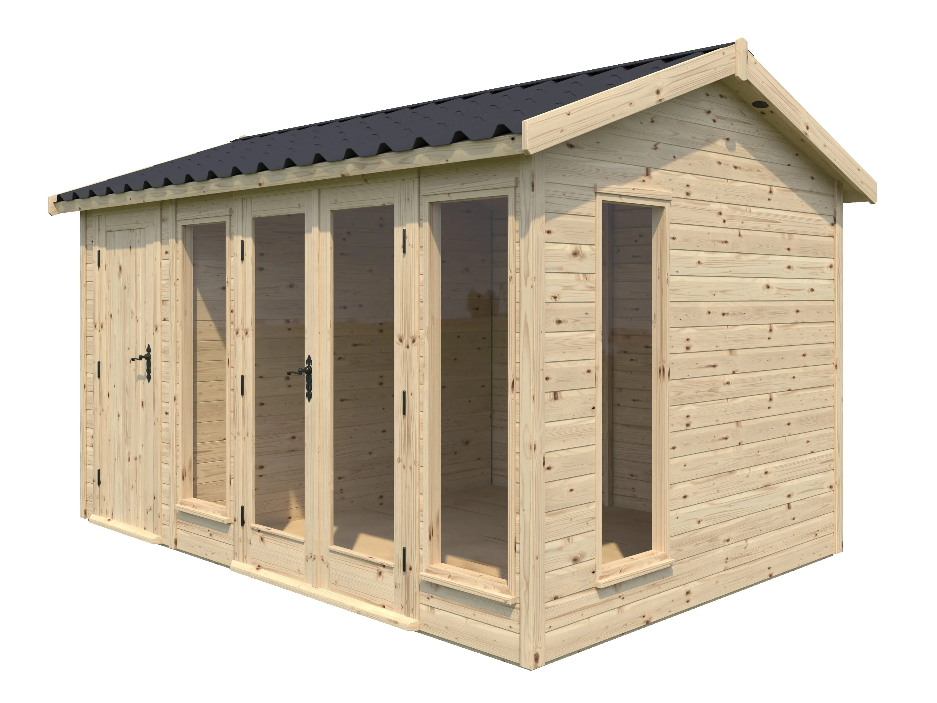 12ft x 6ft Combination Ketton Summerhouse and Shed