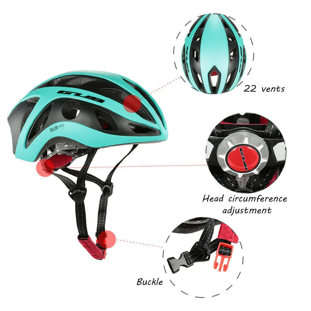 22 Vents Super Lightweight Protective Bicycle Mountain Bike Road Bike Helmet for Cycling Mountain Racing Skateboarding Adjustable