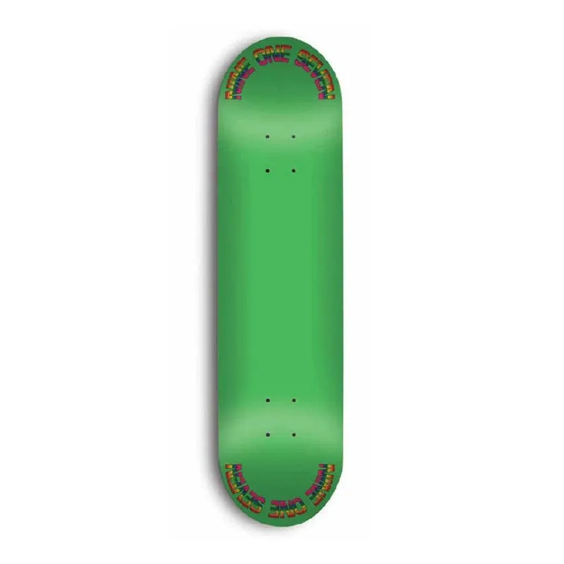 917 Rainbow Slick Green Deck 8.5”