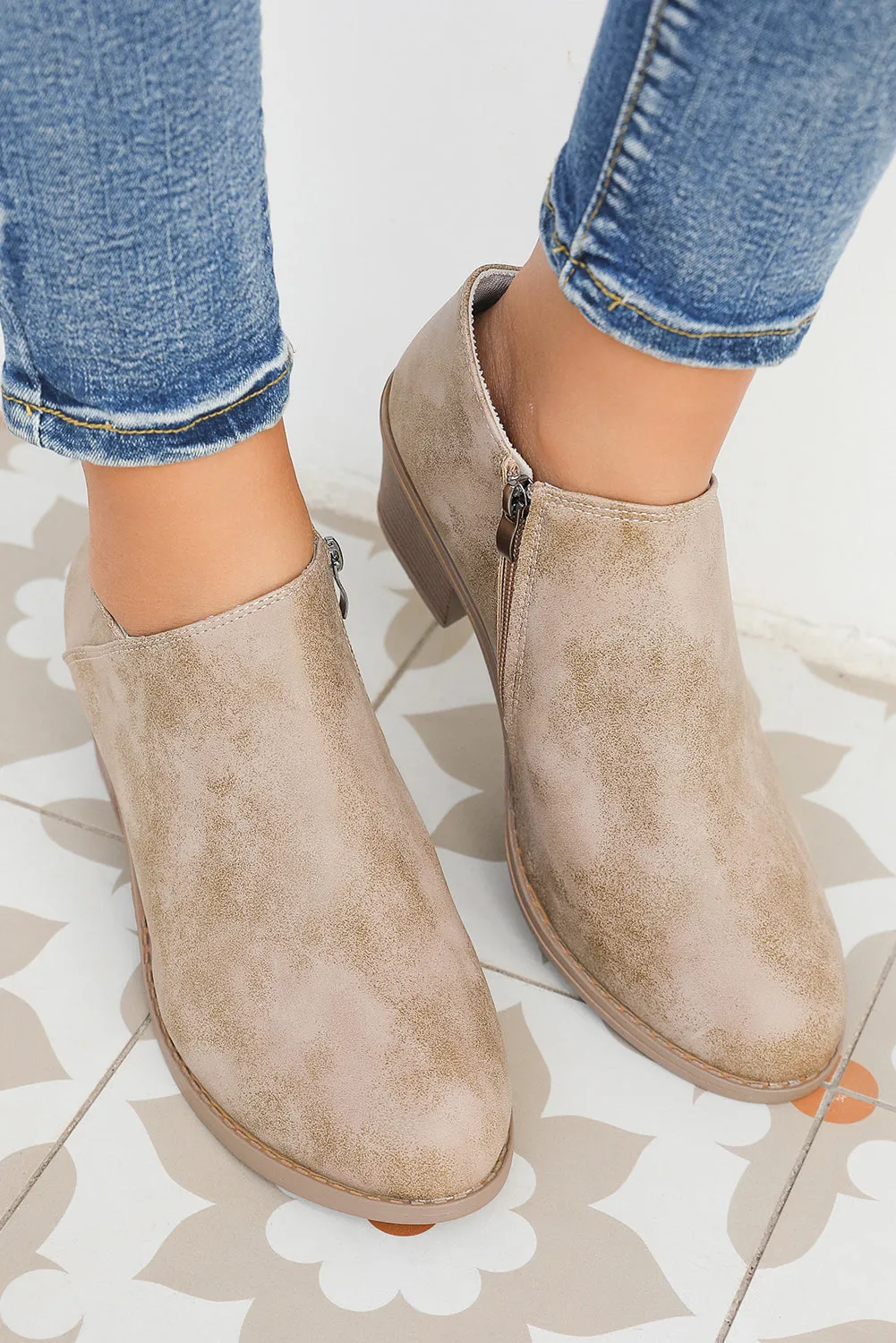 Addison Suede Booties - 3 Colors