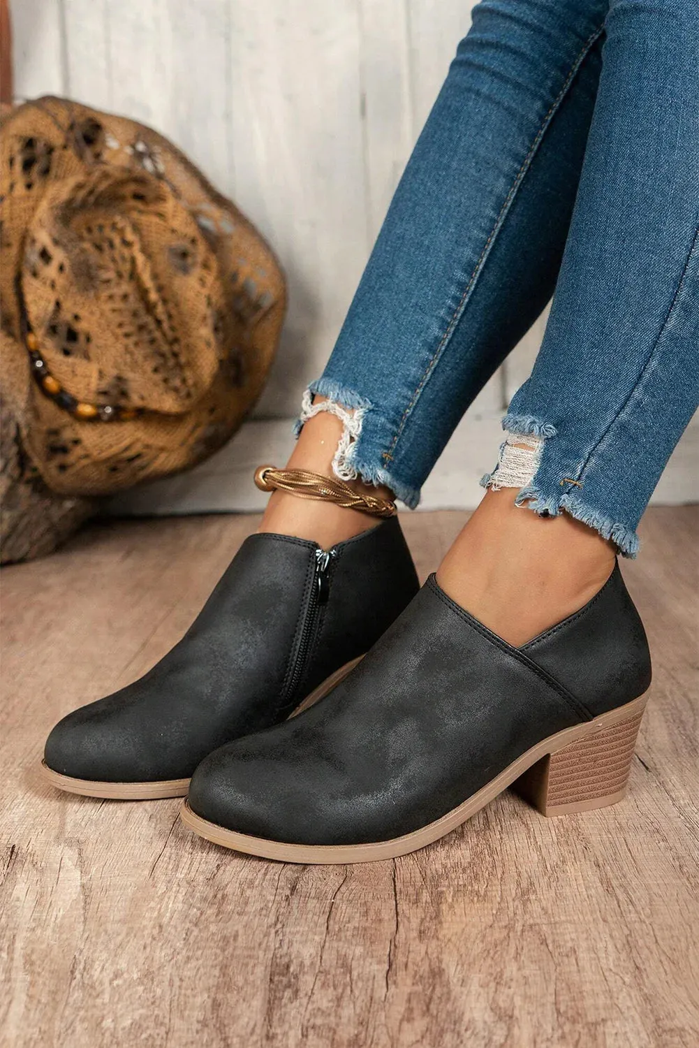 Addison Suede Booties - 3 Colors