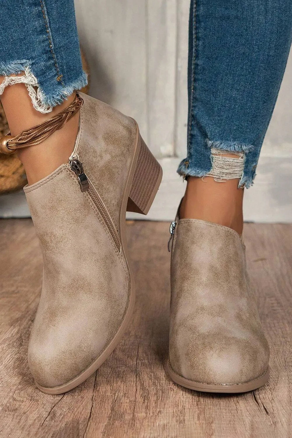 Addison Suede Booties - 3 Colors