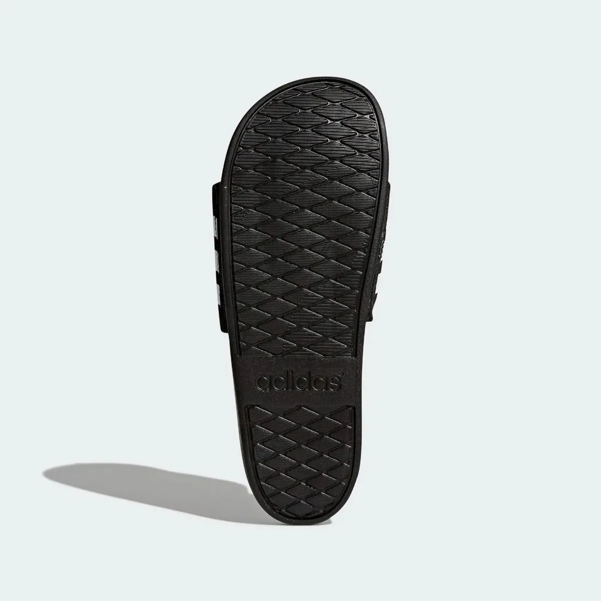 Adidas Adilette Comfort Sandals - Black-White