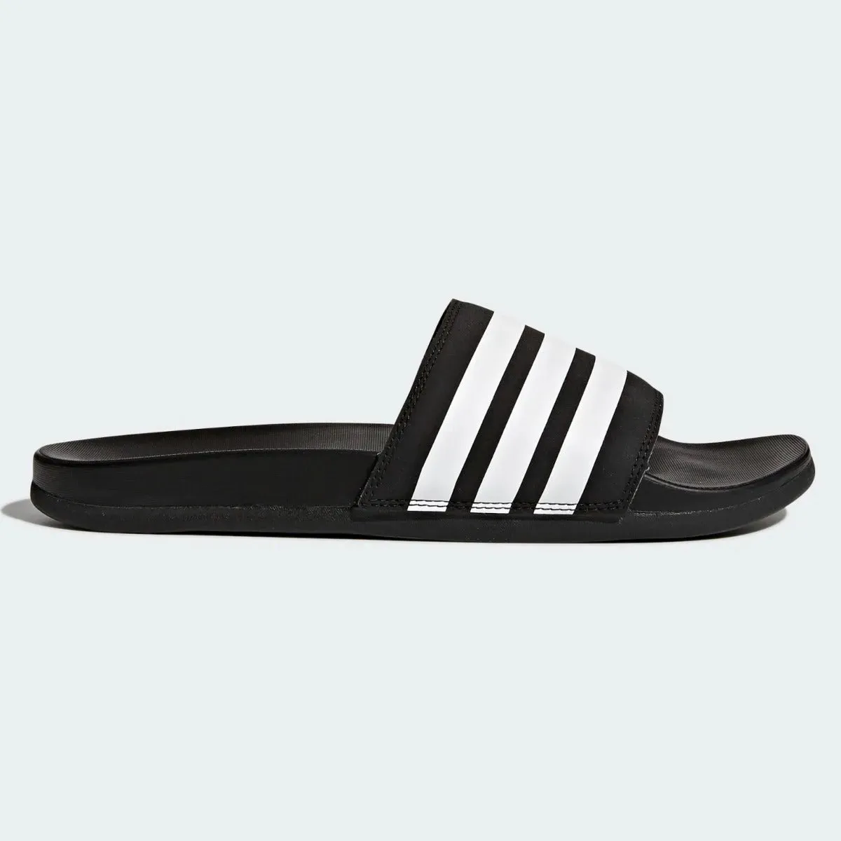 Adidas Adilette Comfort Sandals - Black-White