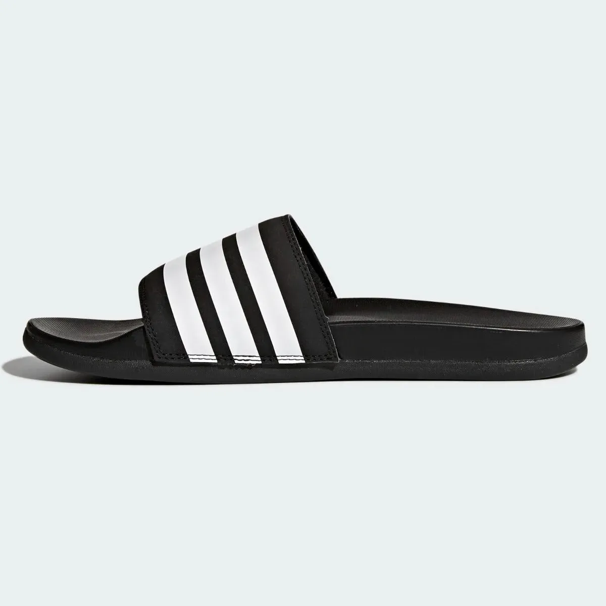 Adidas Adilette Comfort Sandals - Black-White