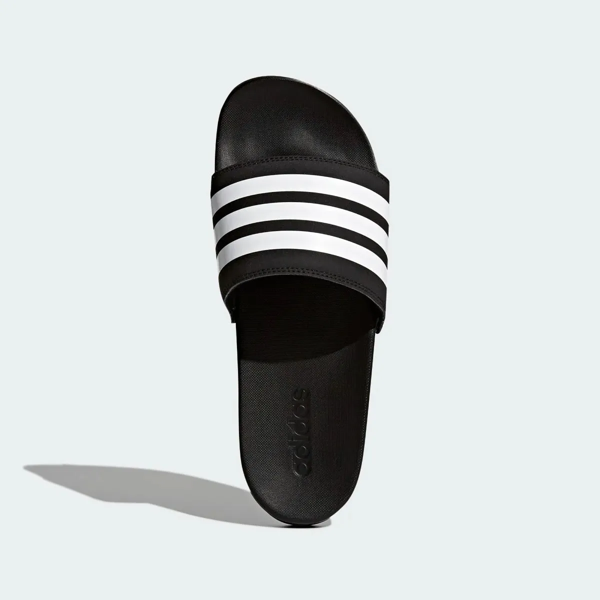 Adidas Adilette Comfort Sandals - Black-White