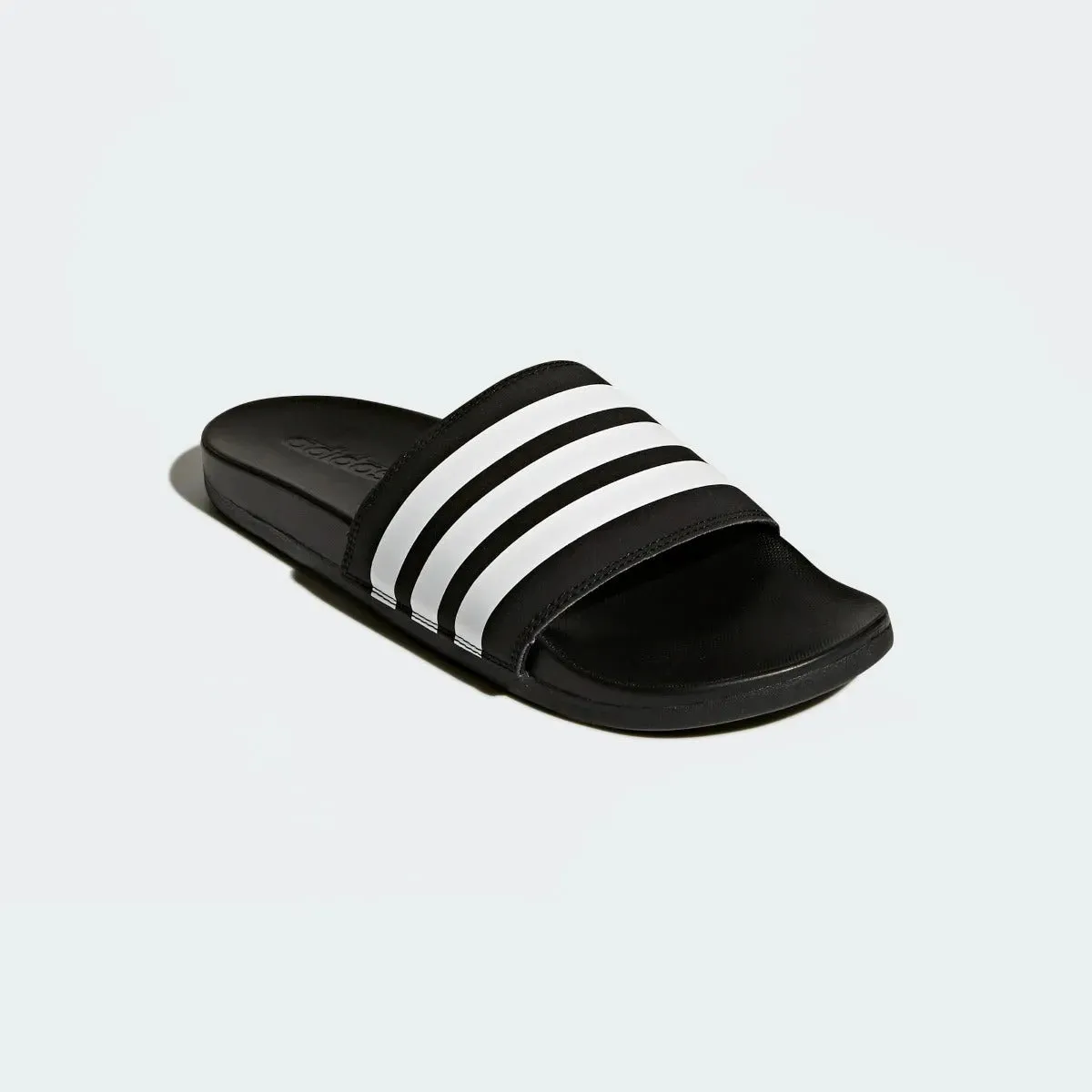 Adidas Adilette Comfort Sandals - Black-White