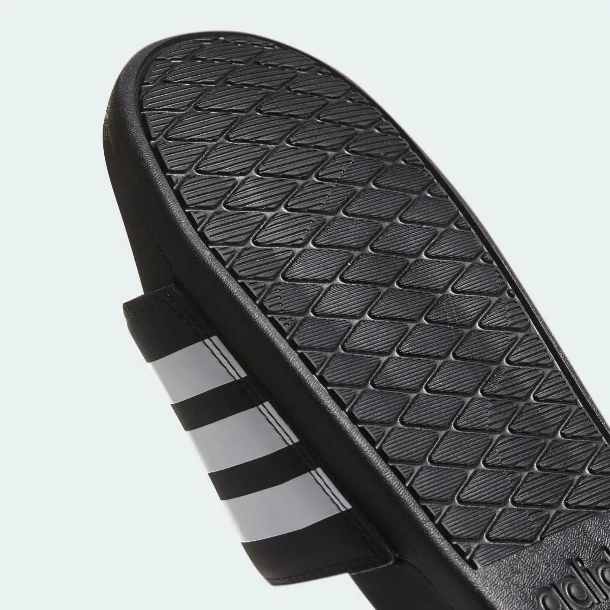 Adidas Adilette Comfort Sandals - Black-White