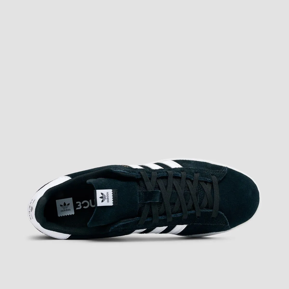 adidas Campus Adv Shoes - Core Black/Footwear White/Footwear White