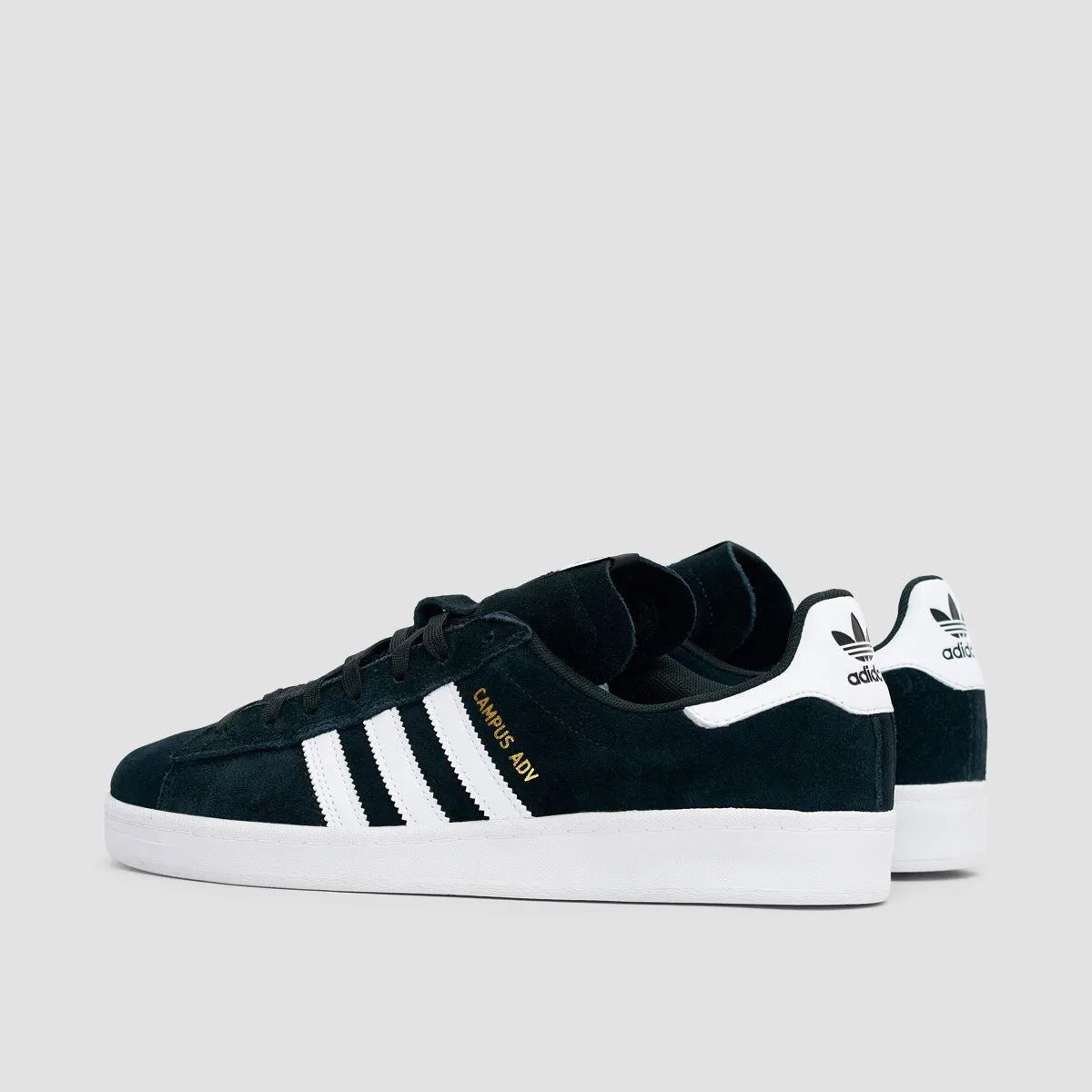 adidas Campus Adv Shoes - Core Black/Footwear White/Footwear White