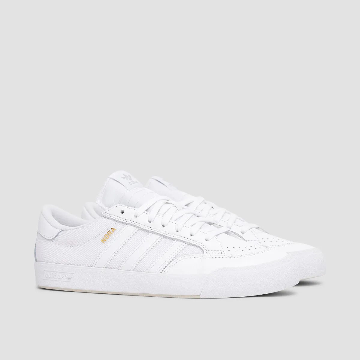 adidas Nora Shoes - Footwear White/Footwear White/Gold Metallic