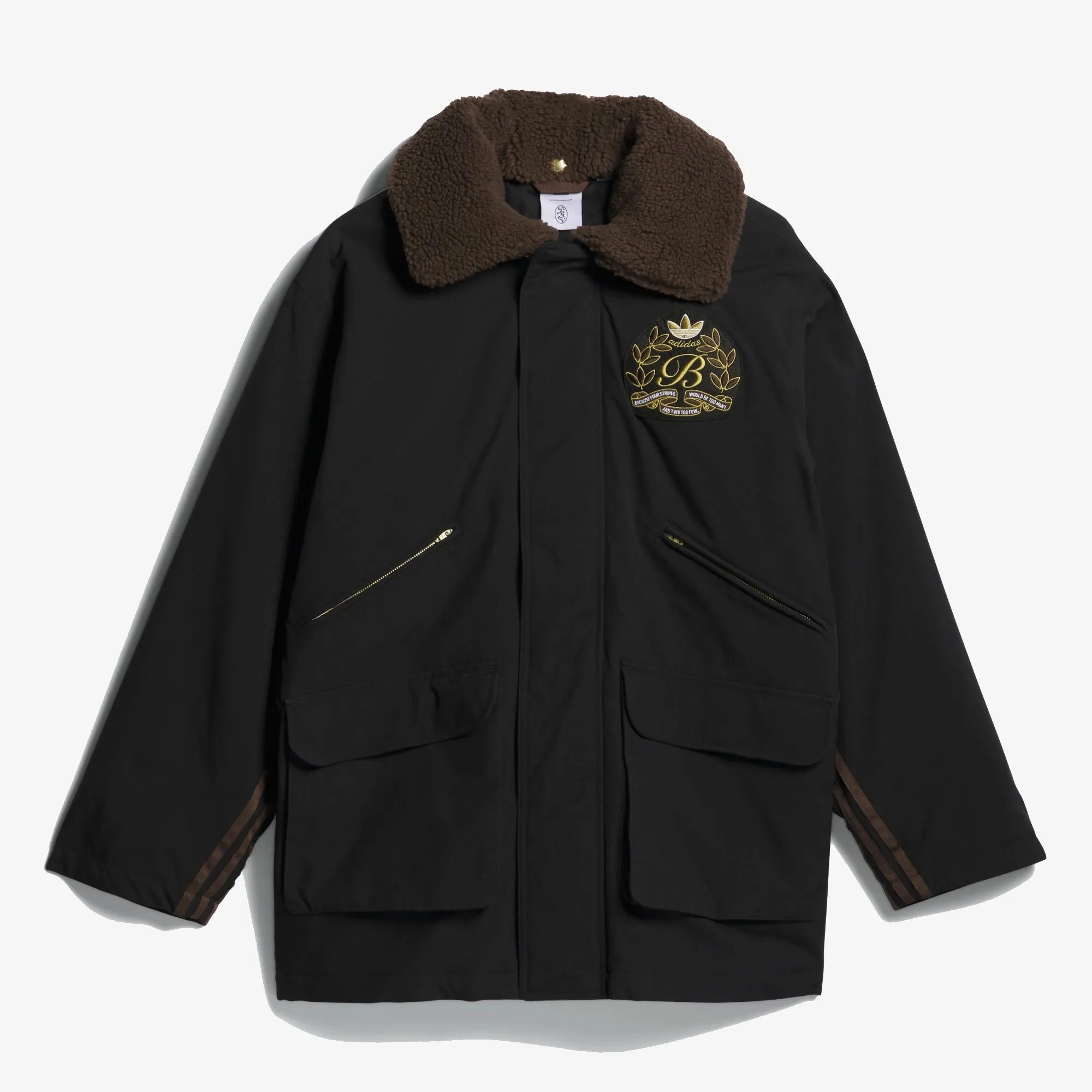 Adidas Originals | CHORE COAT  { BLACK/BROWN