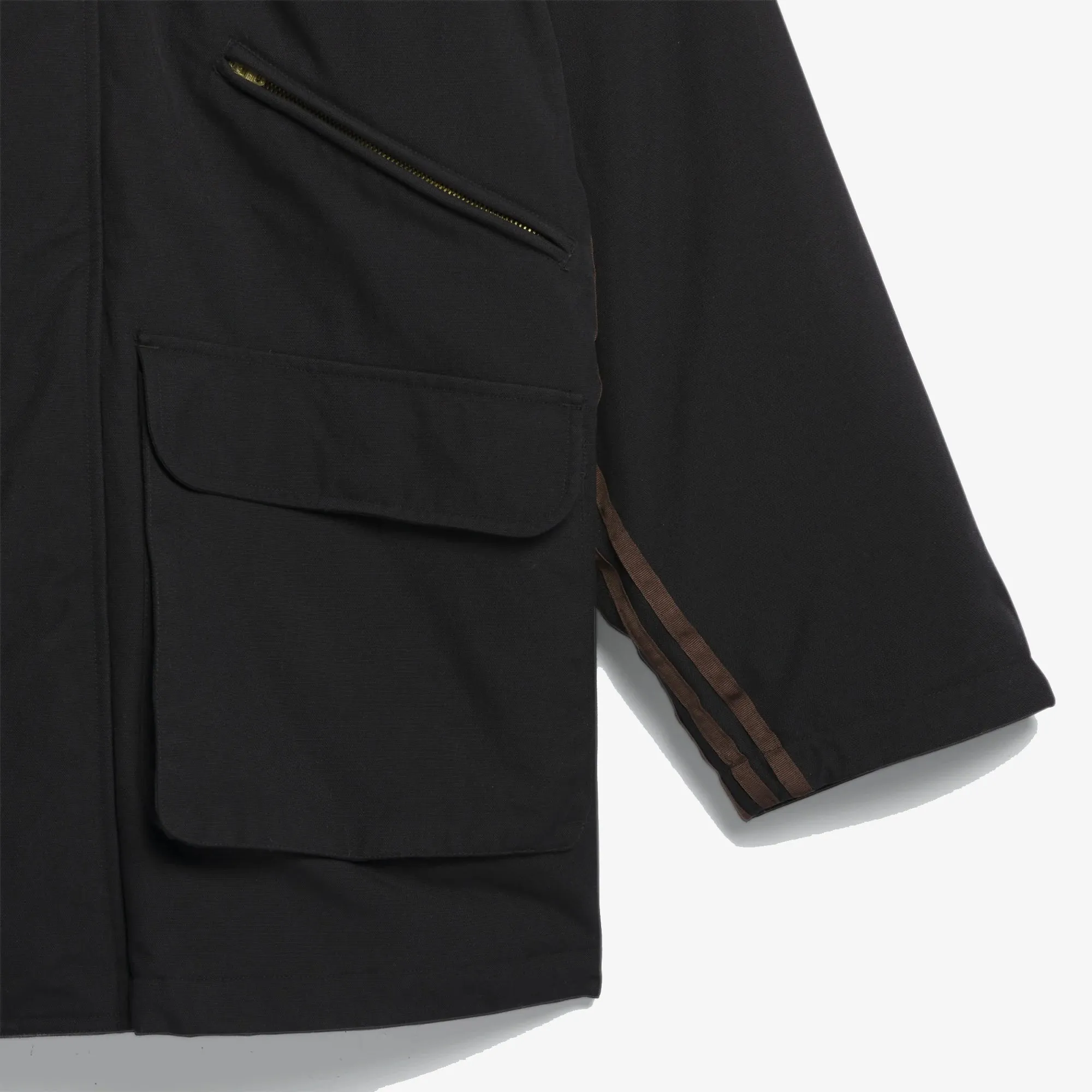 Adidas Originals | CHORE COAT  { BLACK/BROWN