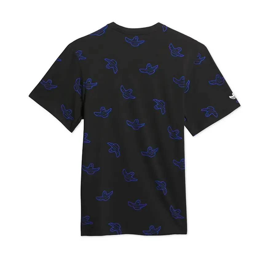 Adidas Skateboarding Shmoofoil AOP Tee Shirt - Black