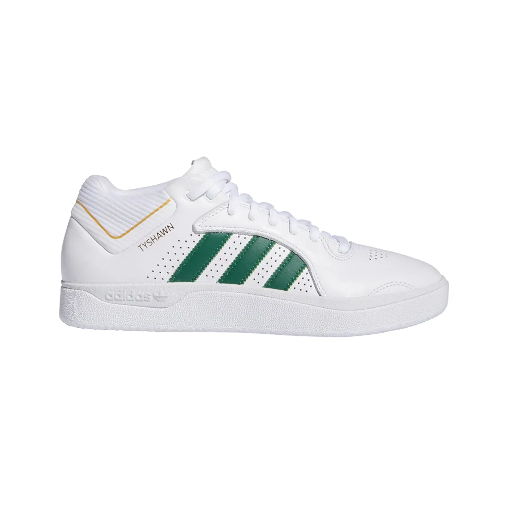 adidas SKATEBOARDING TYSHAWN SHOES // CLOUD WHITE/DARK GREEN/BLUE BIRD