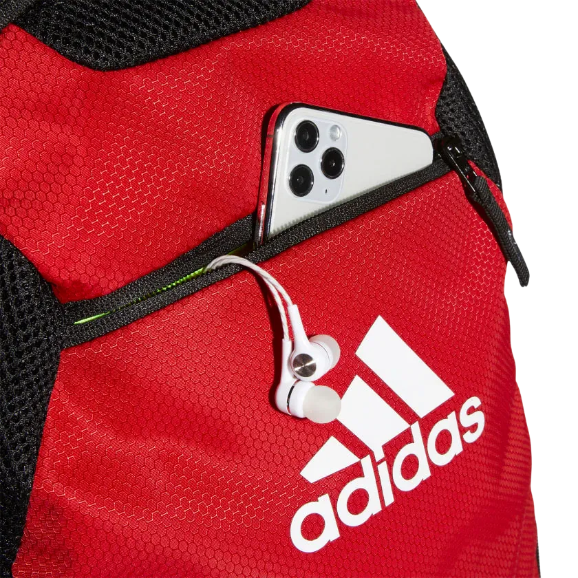 Adidas Stadium 3 Backpack - Red/White