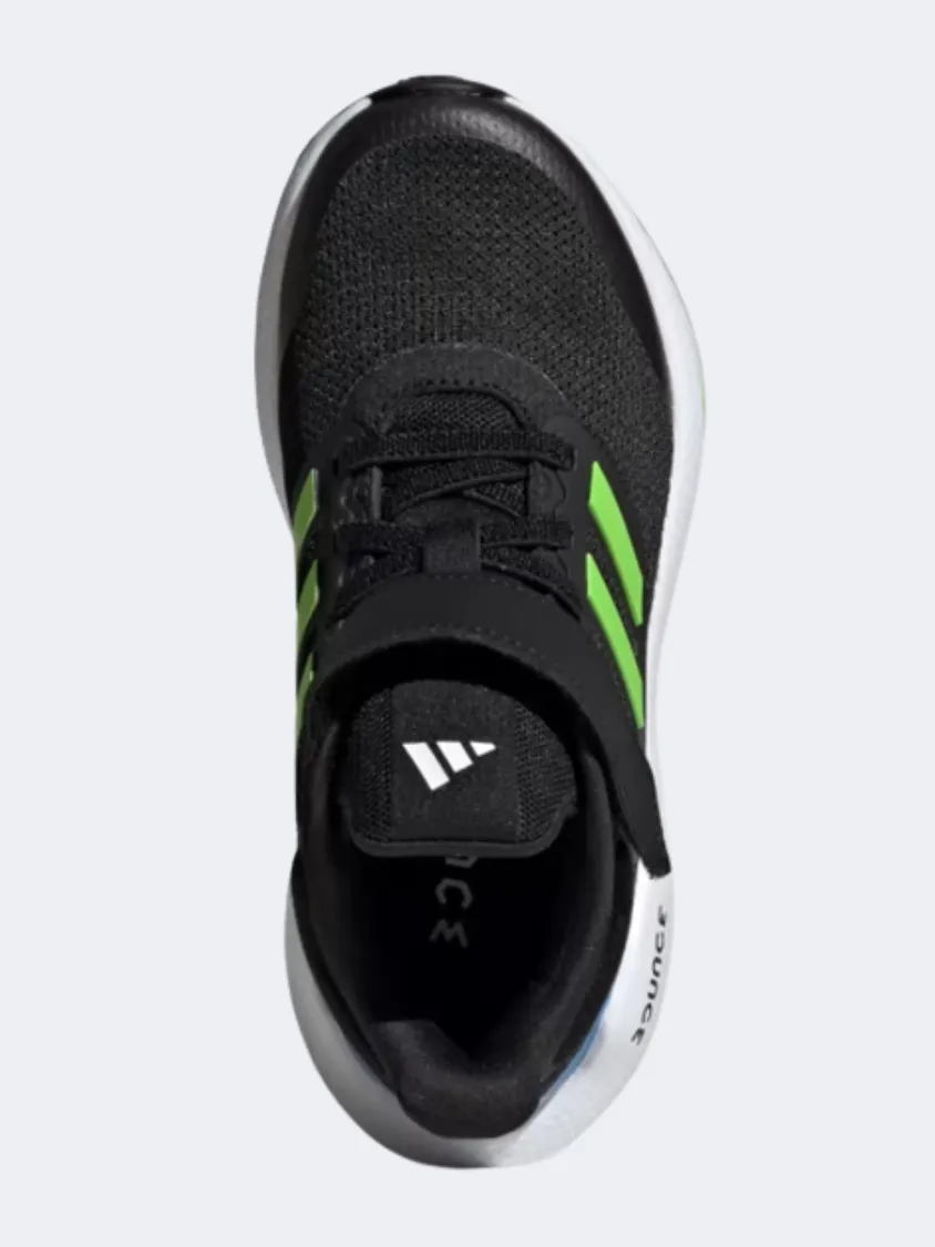 Adidas Ultrabounce Ps-Boys Running Shoes Black/Lime/White