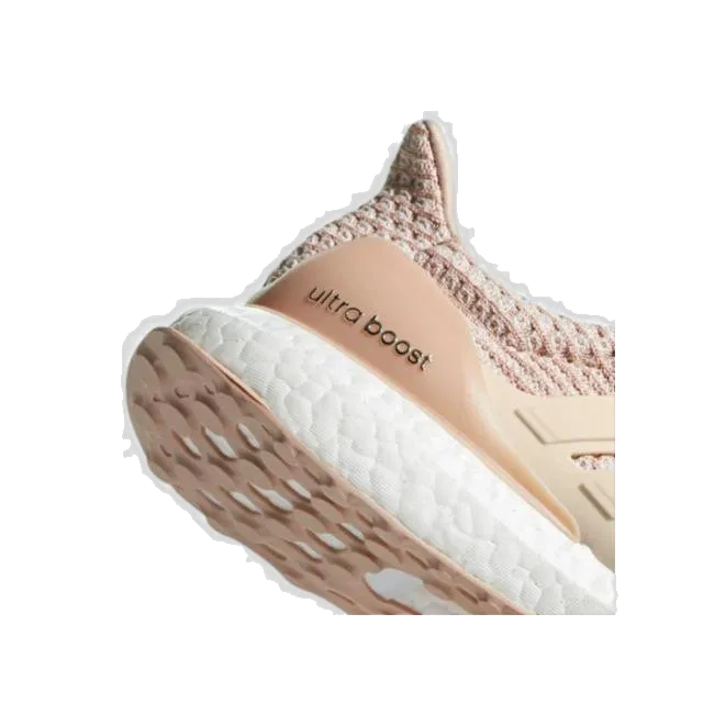 Adidas Women's Ultra Boost 4.0 Shoes - Ash Pearl / Linen / Clear Orange