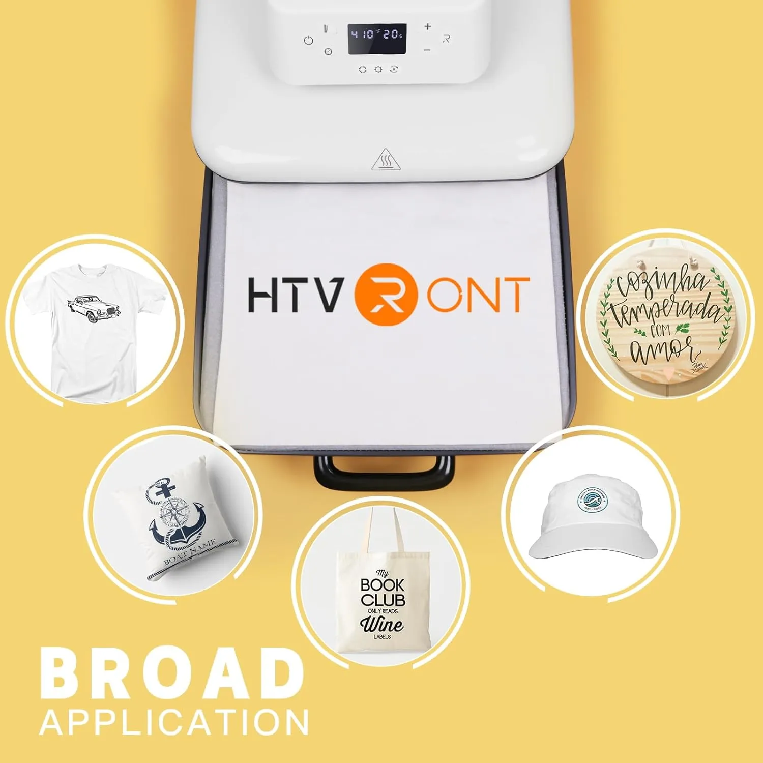 [All in bundle]HTVRONT Auto Mini3 Heat Press Machine advanced Bundle(Multicolor HTV*46 Sumblimation Paper*25 Transfer paper*10 PTFE Teflon Sheet Heat Press Mat Cutting Mat Weeding Tools≥83＄)