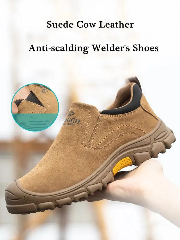 Anti-smashing  Anti-stab Work Safety Boots Men's Casual Shoes MCSK36