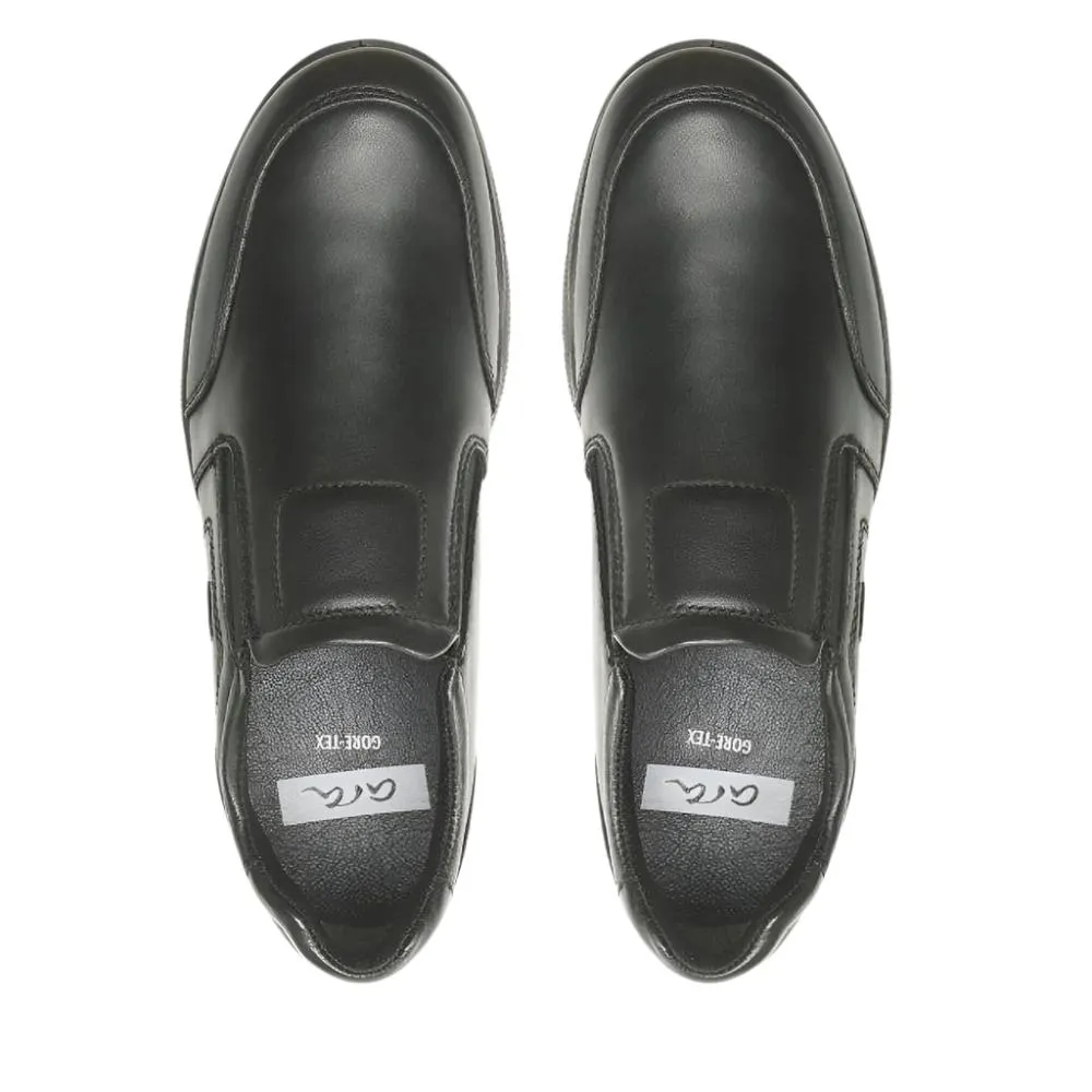 Ara Men's Barry Gore-Tex Slip-On Black Leather