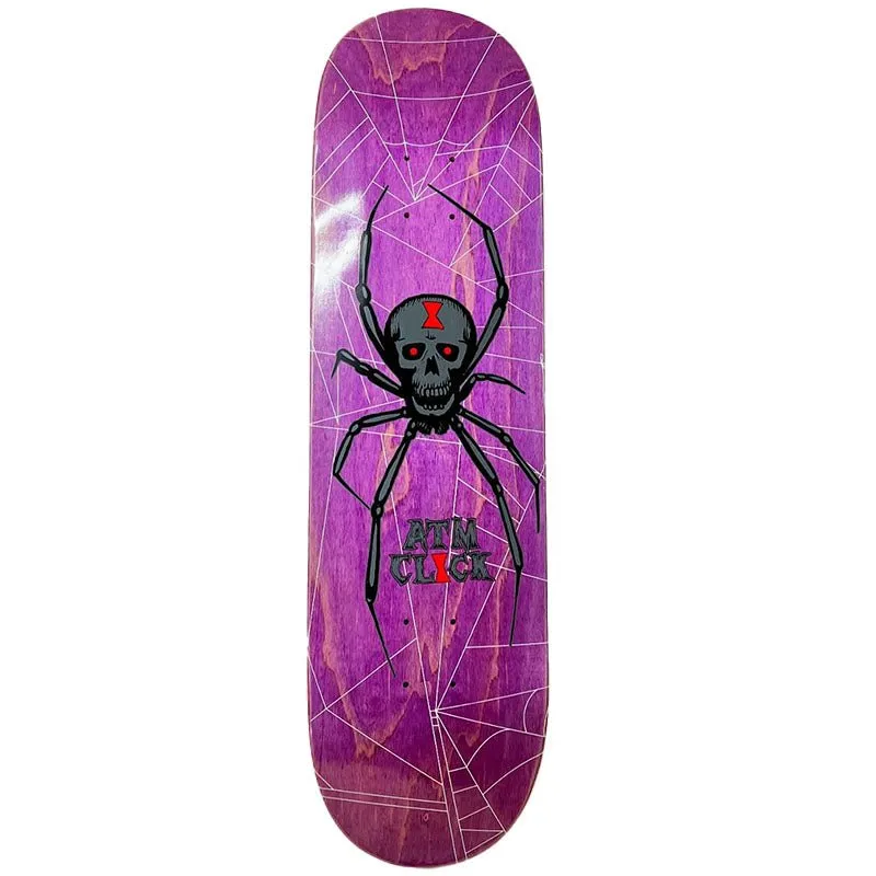 ATM 8.5" SPIDER (PURPLE STAIN) Skateboard Deck