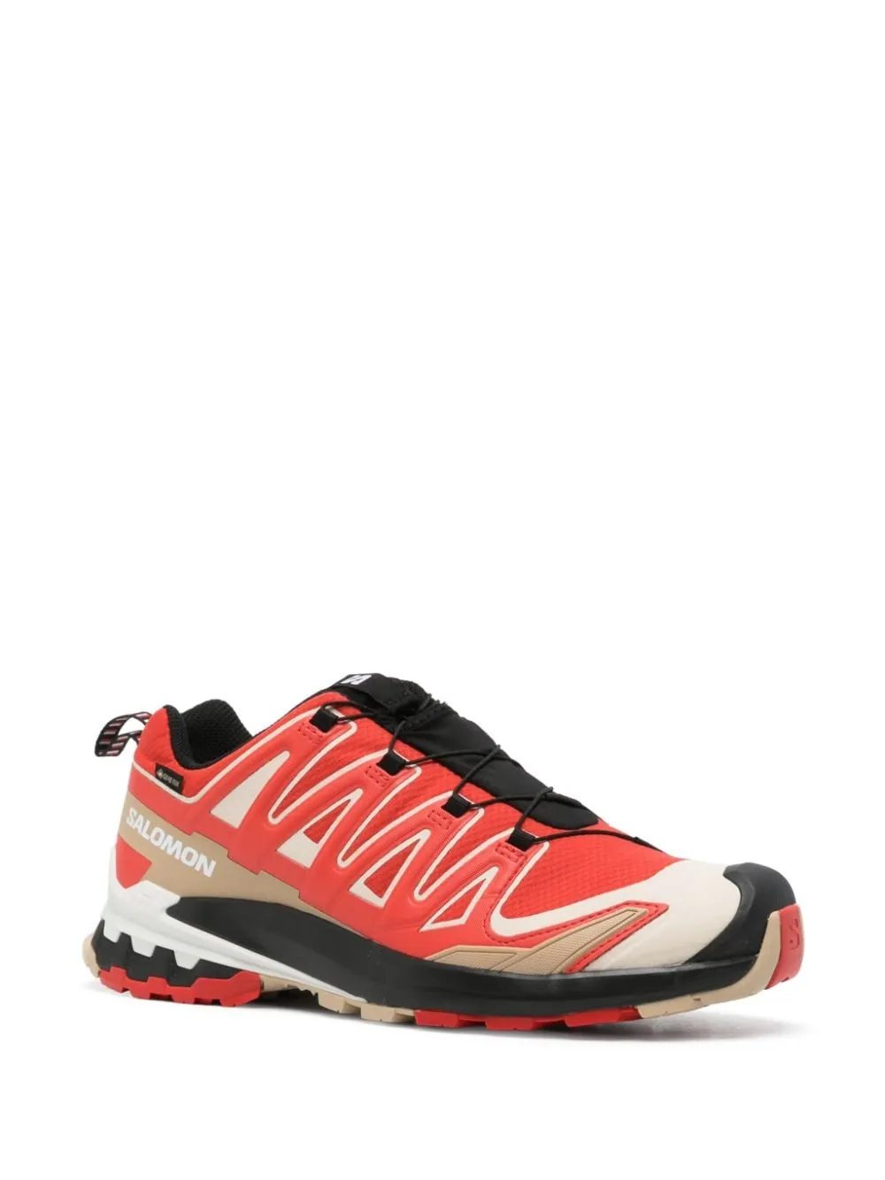 Aurora red/white/safari beige waterproof GORE-TEX® sneakers