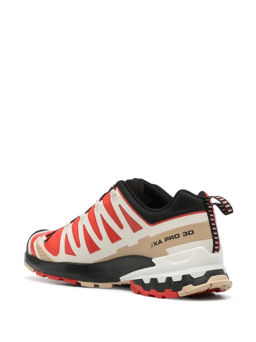 Aurora red/white/safari beige waterproof GORE-TEX® sneakers