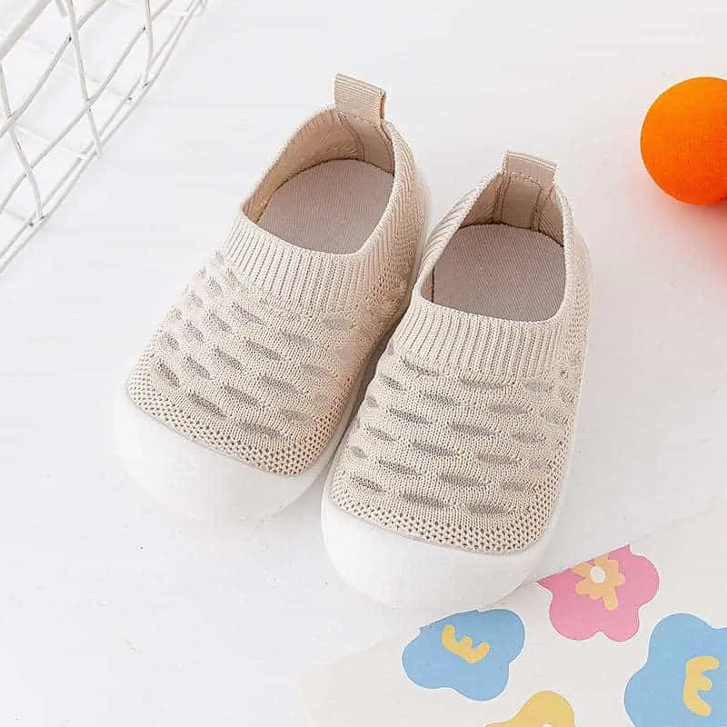 Baby Toddler Shoes Soft Sole Fly Knit Mesh Surface Breathable