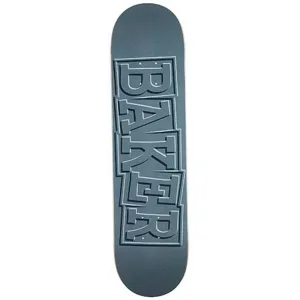 Baker 7.875” x 31.25” Reynolds Ribbon Grey Steep Concave Skateboard Deck