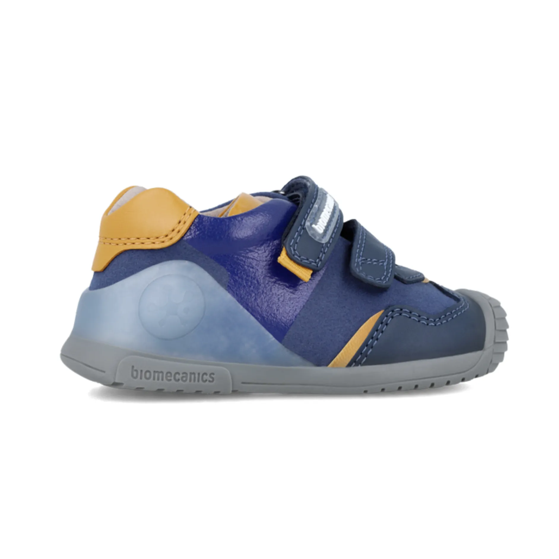 Biogateo Navy Yellow Shoes