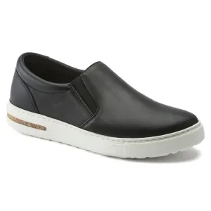 Birkenstock Oswego Leather Black Slip on Men's