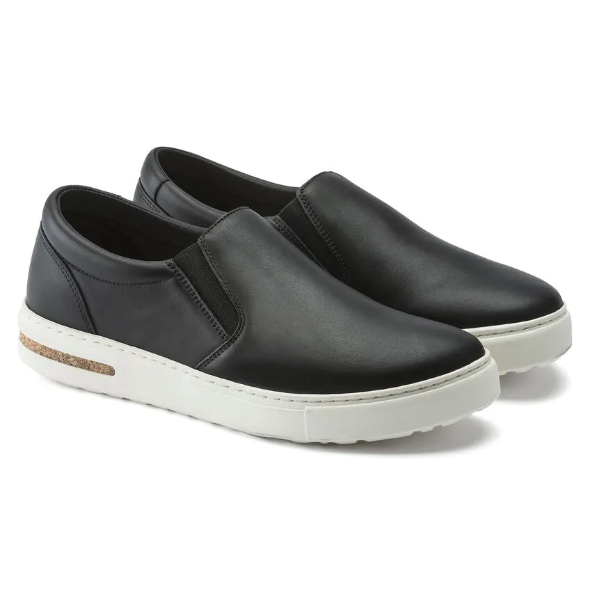 Birkenstock Oswego Leather Black Slip on Men's