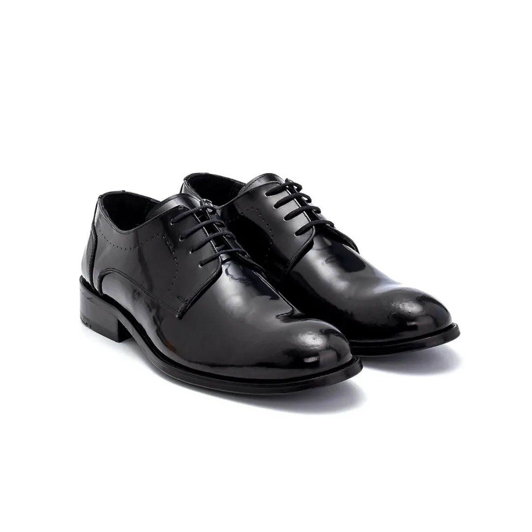 Black Men Leather Classic Shoe