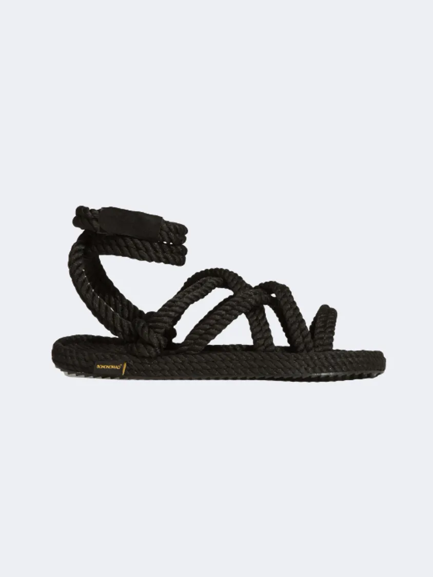 Bohonomad Rome Rope Women Lifestyle Sandals Black