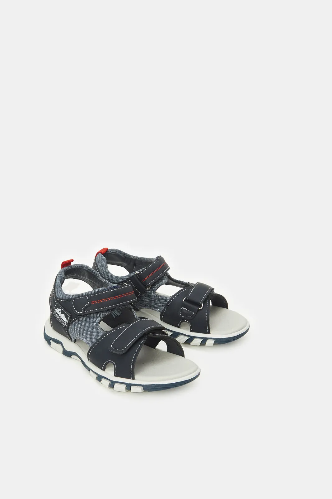 Boys Navy Trekker Sandal