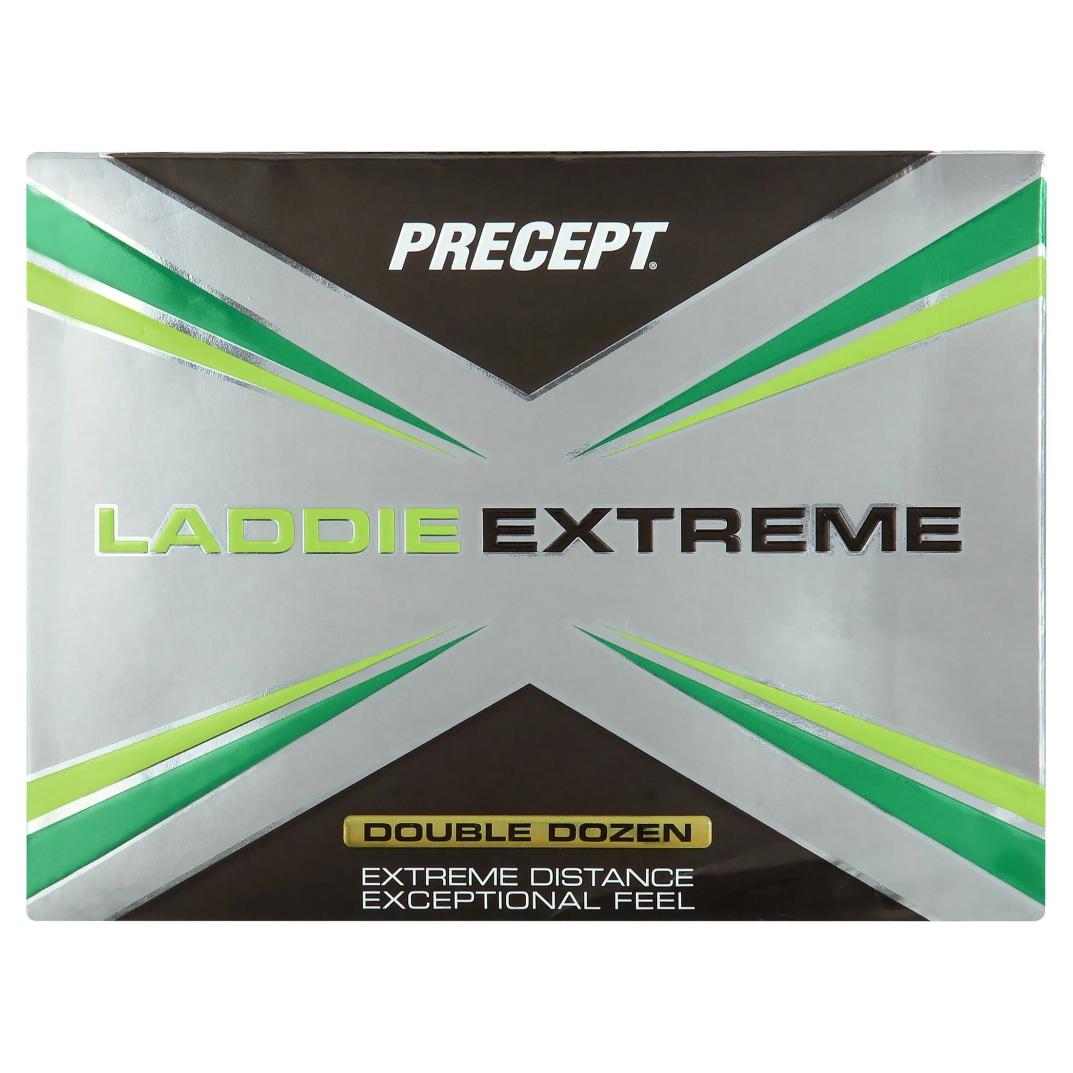 Bridgestone Golf 2017 Precept Laddie Extreme Golf Balls, Prior Generation, 24 Pack