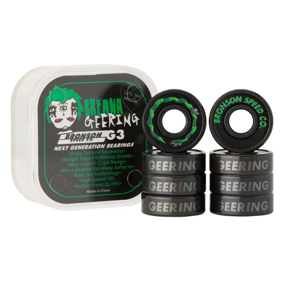 BRONSON SPEED CO. BEARINGS BREANA GEERING PRO G3