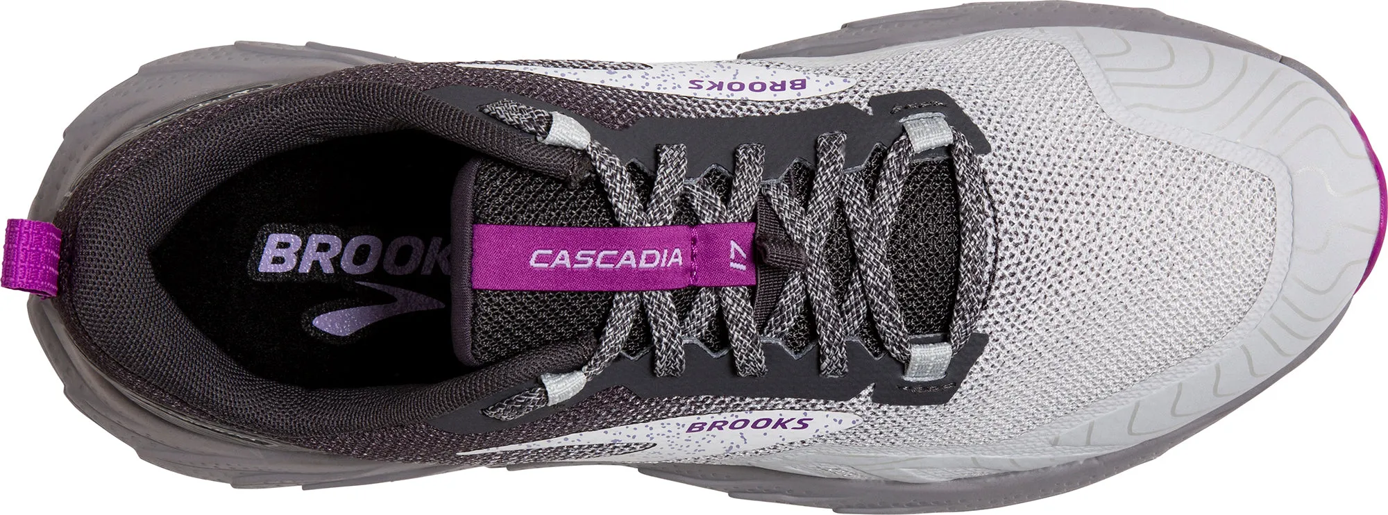 Brooks Cascadia 17 Womens Trail Running Shoes - Grey