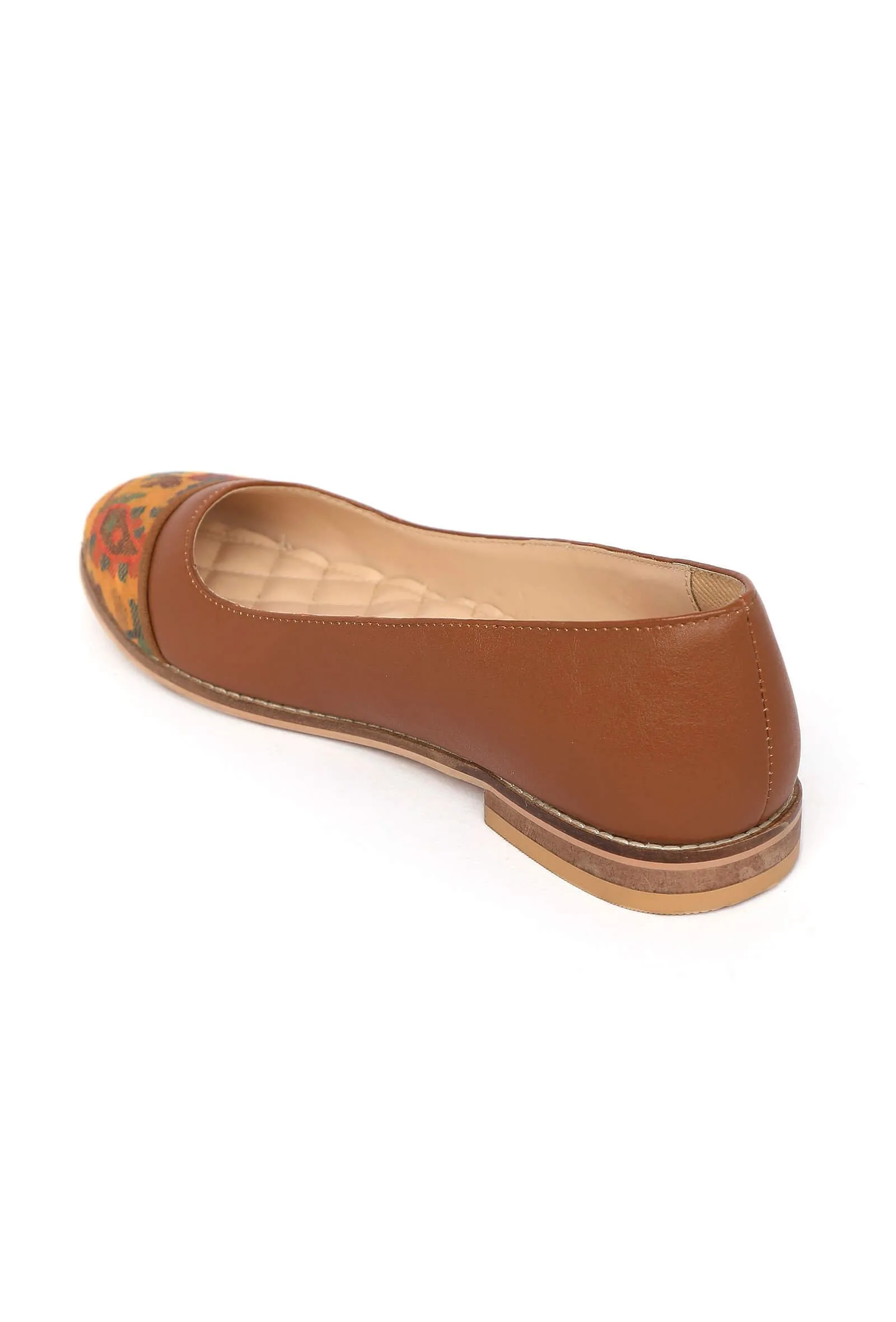 Brown Kani Cruelty Free Ballerina Flats