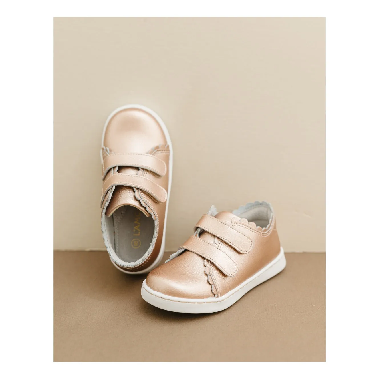 Caroline Scalloped Sneaker