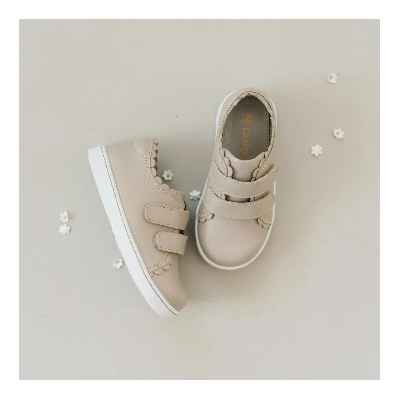 Caroline Scalloped Sneaker