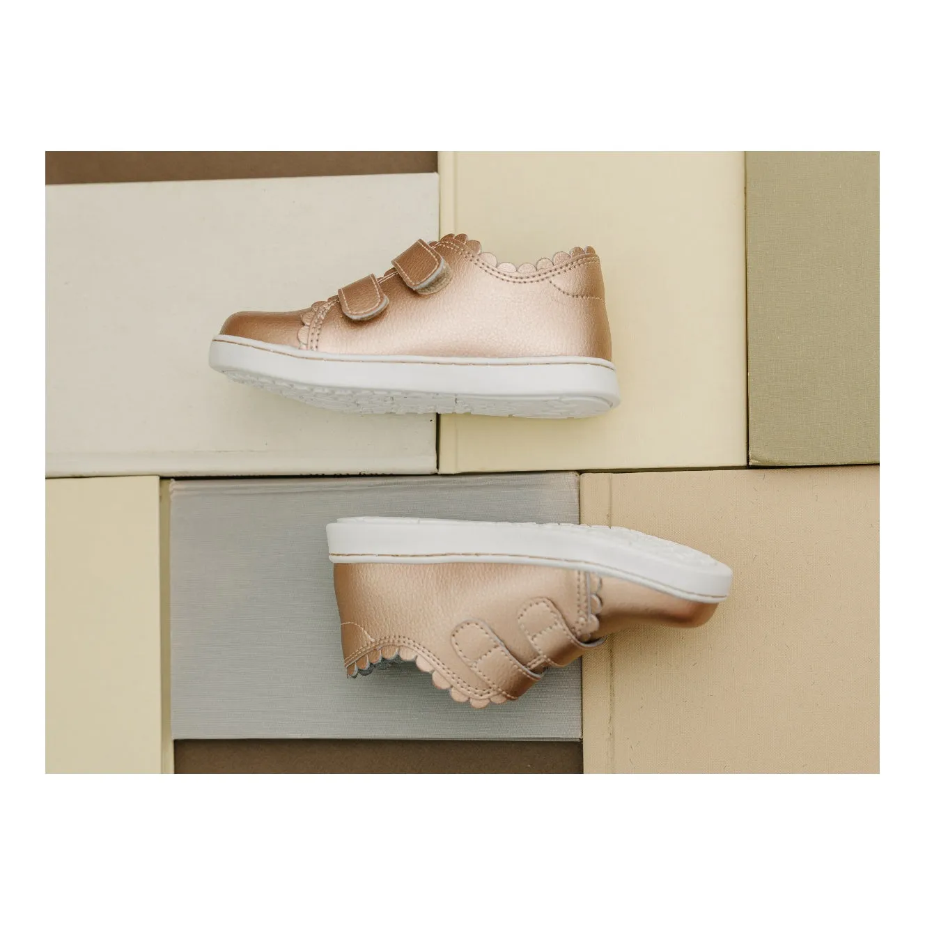 Caroline Scalloped Sneaker