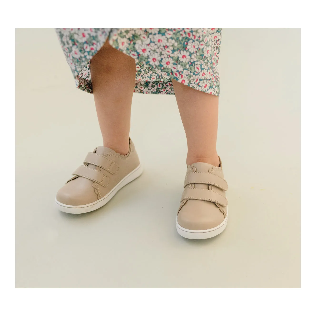 Caroline Scalloped Sneaker