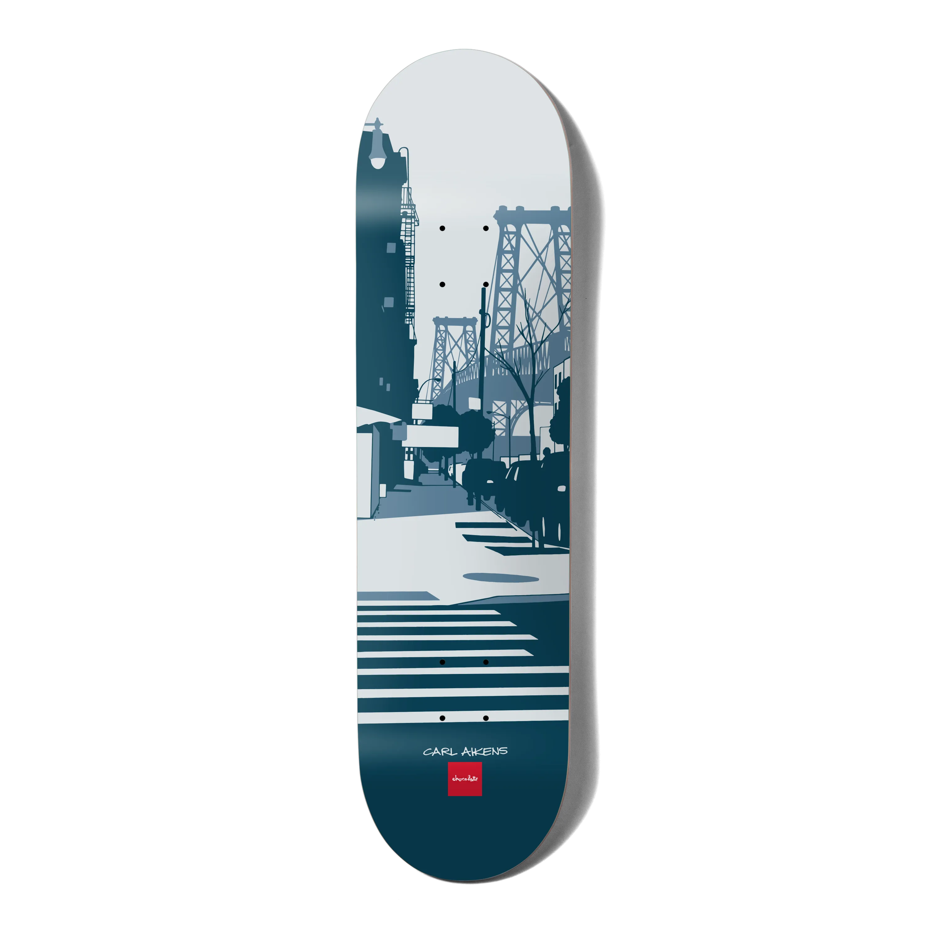 Chocolate Deck Evan Hecox City Carl Aikens 8.5"