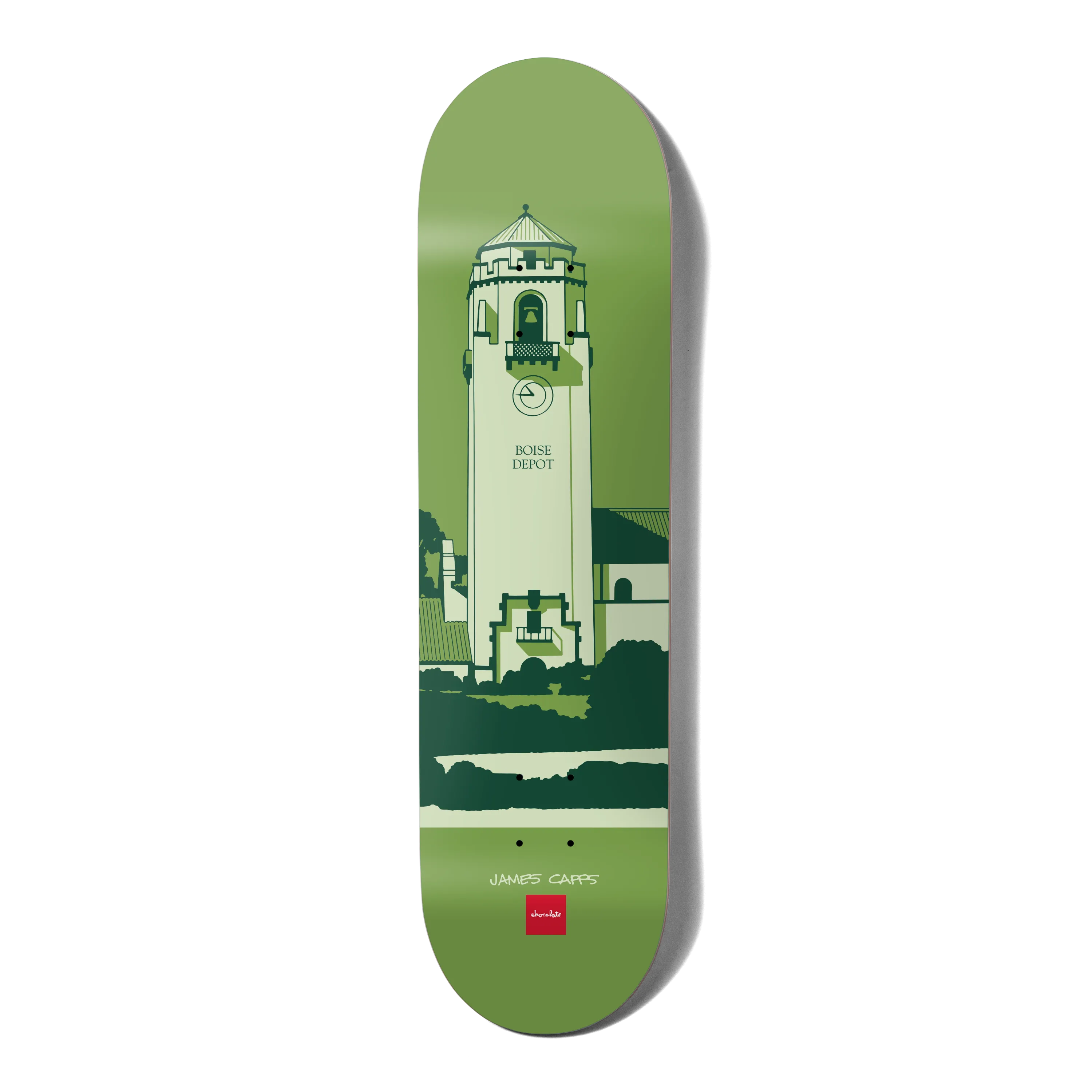 Chocolate Deck Evan Hecox City James Capps 8.5"