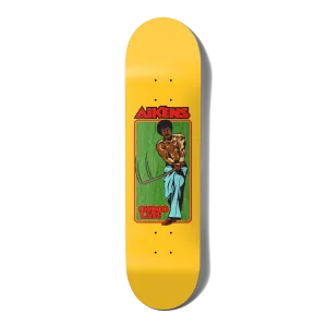 Chocolate Deck Kung-Fu Carlisle Yellow Carl Aikens 8"