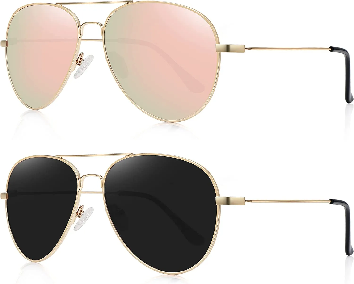 Classic Polarized Aviator Sunglasses