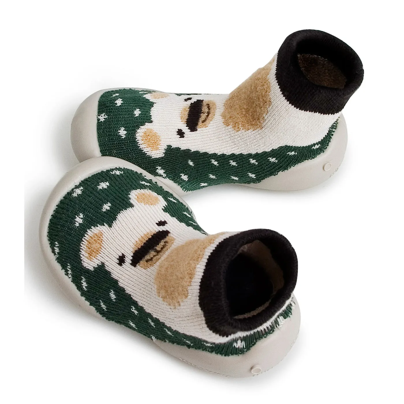 collégien Chaussettes The Bear Sock Slippers