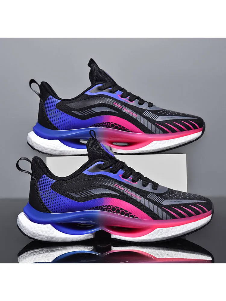 Colorful New Shock Absorption ETPU Sole Sporty Running Men'S Casual Shoes